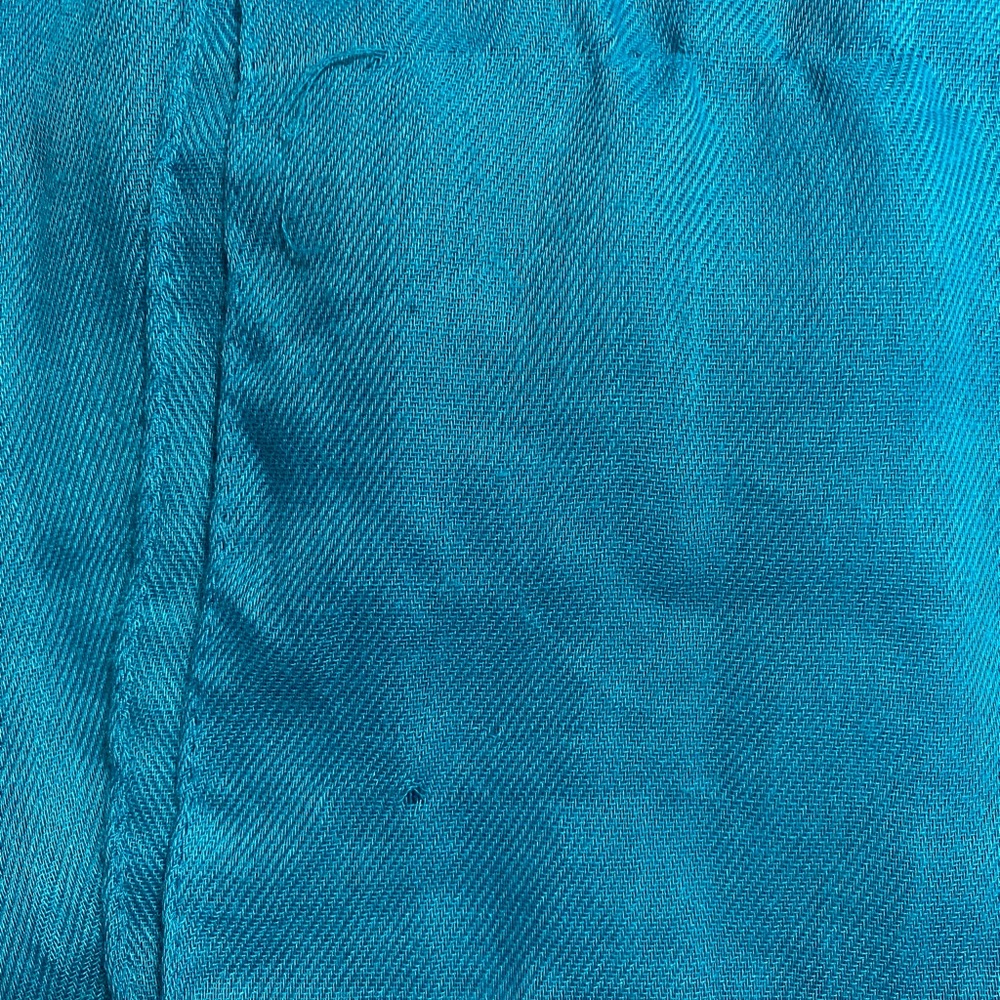 Turquoise Infinity Scarf - Picture 2 of 2